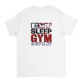 Camiseta Streetwear "Eat Sleep Gym Repeat"